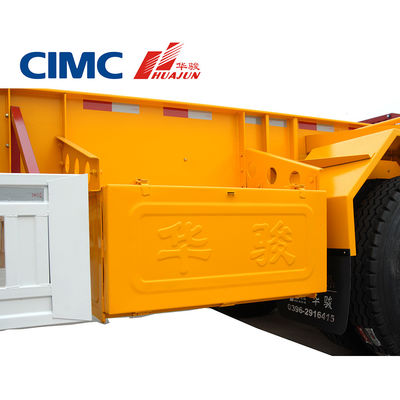CIMC 2 asse semirimorchio scheletrico per contenitore da 20 piedi 28T carrello di atterraggio 13T asse incluso
