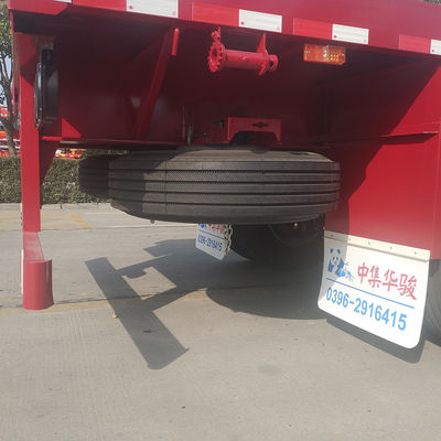 40ft Container Chassis Truck Trailer 40ton 60ton 80ton Flatbed Trailers Vendite a Dubai