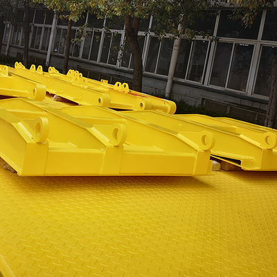 CIMC HUAJUN 3 Asse Legno Basso Semitremolo Camione Attrezzatura di rimorchio Trasporto Sollevamento idraulico Ristrada basso Fuwa Asse Pesante