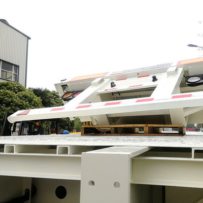 CIMC HUAJUN 4 asse 45ft piattaforma contenitore semirimorchio 13950*2500*1450