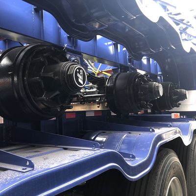 Semi-remorco a tre assi da 40 piedi con scheletro La soluzione definitiva per il trasporto di container
