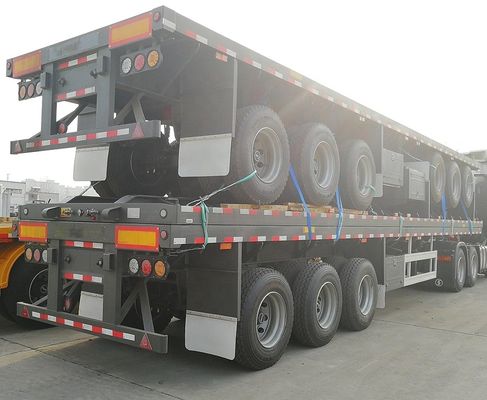 Semi-remolchio a pianta piatta con verniciatura KTL