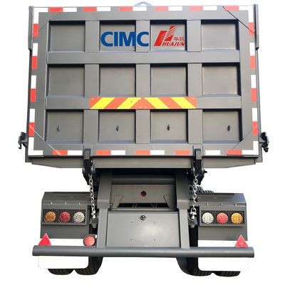 6 assi Veicolo rimorchio per il mercato del Ghana T700/Q345 Trave principale in acciaio e caratteristiche opzionali
