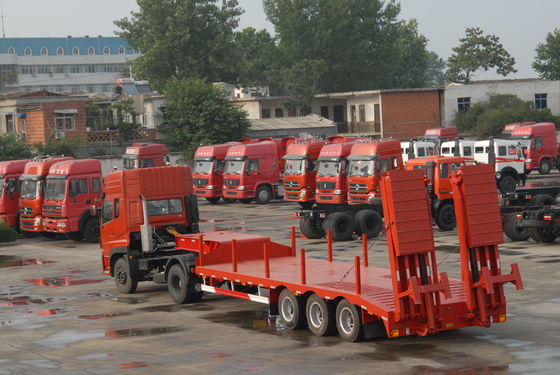 CIMC HUAJUN 3 asse pesante basso letto semirimorchio con rampa idraulica carico utile massimo 70TON
