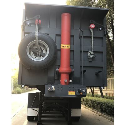 6 assi Veicolo rimorchio per il mercato del Ghana T700/Q345 Trave principale in acciaio e caratteristiche opzionali