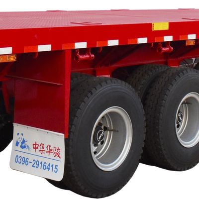 CIMC HUAJUN 40ft semirimorchio con asse FUWA e corpo in acciaio pesante