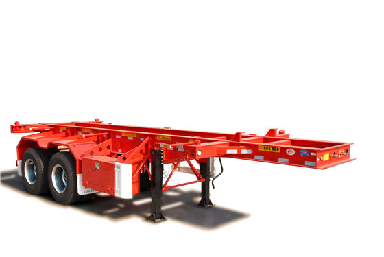 Trasporto 20/40 ft Contenitori con carico utile massimo di 40 tonnellate Contenitori scheletrici Semirimorchio