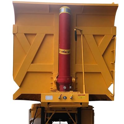 12R22.5 pneumatici a 4 assi rimorchio idraulico per autocarro tip U 38CBM di CIMC HUAJUN