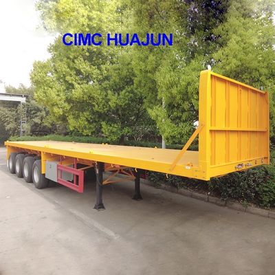 Capacità elevata di 60 tonnellate di rimorchio per camion a letto piatto per il trasporto di container di CIMC HUAJUN