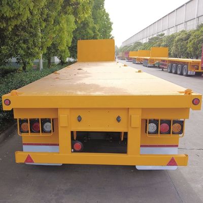 Capacità elevata di 60 tonnellate di rimorchio per camion a letto piatto per il trasporto di container di CIMC HUAJUN