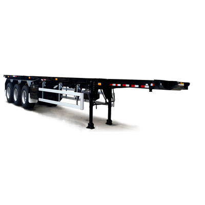 Trailers con telaio intermodale mobile estendibile da 20 piedi a 40 piedi per la distribuzione di container