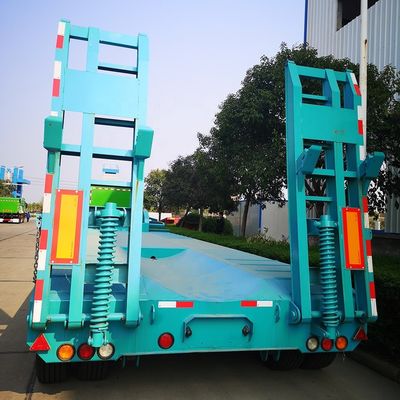 CIMC HUAJUN Lowboy Lowbed Trailer per strade non asfaltate e terreni accidentati