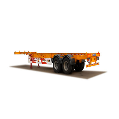 Trailers con telaio intermodale mobile estendibile da 20 piedi a 40 piedi per la distribuzione di container