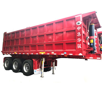 Miglior 57CBM ATV Tipping Trailer di CIMC con 13TON FUWA e 12R22.5 pneumatici