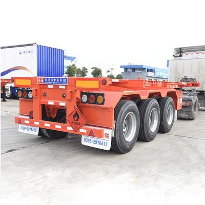 Progettazione di container chassis skeleton trailer produttori per il trasporto di 20 piedi e 40 piedi
