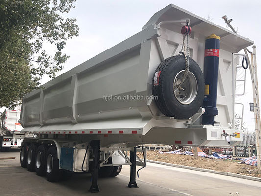 Miglior 57CBM ATV Tipping Trailer di CIMC con 13TON FUWA e 12R22.5 pneumatici