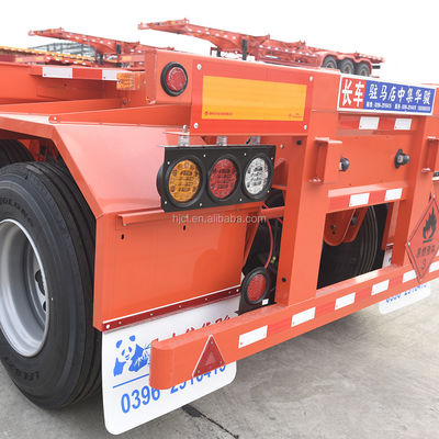 Progettazione di container chassis skeleton trailer produttori per il trasporto di 20 piedi e 40 piedi