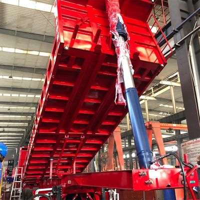 Miglior 57CBM ATV Tipping Trailer di CIMC con 13TON FUWA e 12R22.5 pneumatici