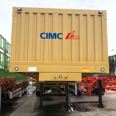 11.00r20 Pneumatici e semirimorchio a ribaltamento laterale con carrello di atterraggio standard da 28 tonnellate CIMC HUAJUN