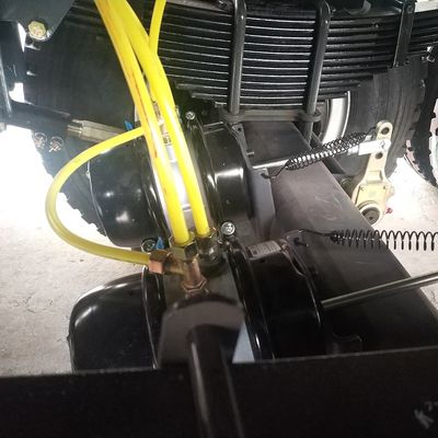80 tonnellate idraulico doppio lato di scarico camion di ribaltamento di carico semirimorchio con pneumatici 12.00R20