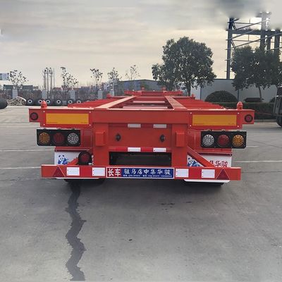 40T Max Payload sospensione aerea slider estensibile scheletro contenitore telaio semirimorchio