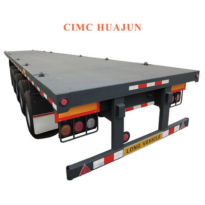CIMC HUAJUN 5 assi rimorchio piatto perfetto per vari trattori nel mercato africano