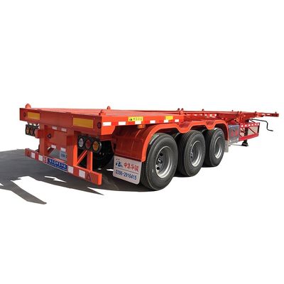 2/3 Assi 40 ft 20 ft Container Chassis Skeleton Semi-Retrailer con 40T Max Payload