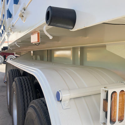 Prato di scarico posteriore 3 assi tipper semi-camion tipping trailer con 70 tonnellate Max Payload