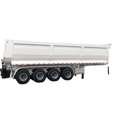 Fuoco principale 500 mm Altezza Q345B CIMC Tipper Galvanizzata Gru Semi-Riloggio