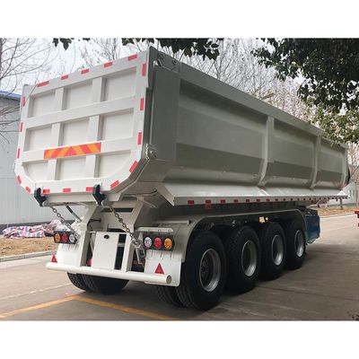 Fuoco principale 500 mm Altezza Q345B CIMC Tipper Galvanizzata Gru Semi-Riloggio