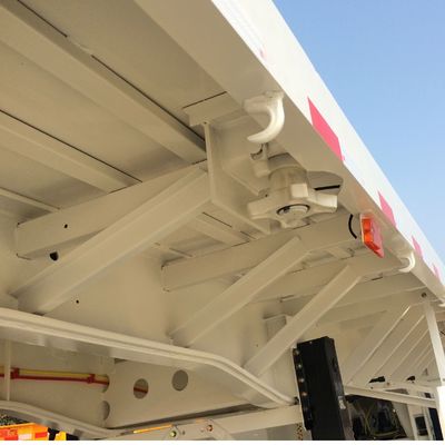 60 tonnellate di carico massimo semirimorchi a piattapiana rimorchi di camion rimorchi a 4 assi con sistema di frenatura a doppia linea