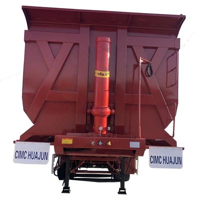 Trailers per scarico di merci sfuse a sospensione meccanica a forma di U