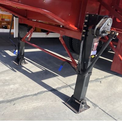 Trailers per scarico di merci sfuse a sospensione meccanica a forma di U