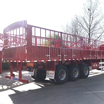 Leading JUNLONG L400 3 asse 40 tonnellate recinzione semirimorchio per applicazioni pesanti