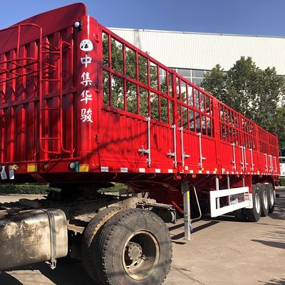 Leading JUNLONG L400 3 asse 40 tonnellate recinzione semirimorchio per applicazioni pesanti