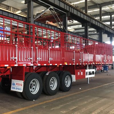 Leading JUNLONG L400 3 asse 40 tonnellate recinzione semirimorchio per applicazioni pesanti