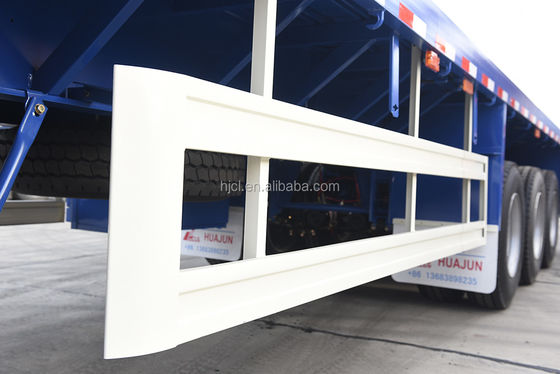 Trasporto 20ft 40ft Container con 3 assi 60 tonnellate 80 tonnellate Flatbed Trailer Miglior scelta