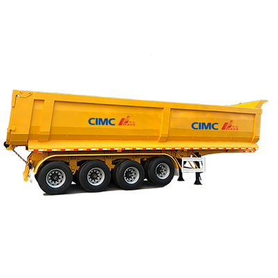 JOST Trasporto di atterraggio a due velocità in forma di U Topping Dump Trailer Truck Shearing Bending Welding