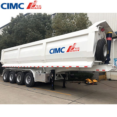 JOST Trasporto di atterraggio a due velocità in forma di U Topping Dump Trailer Truck Shearing Bending Welding
