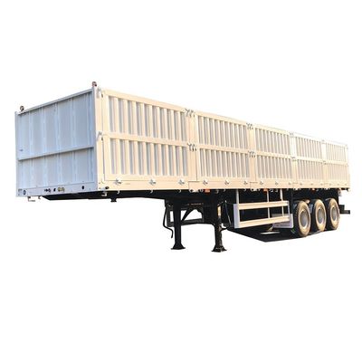 Trasporto di carichi di carbone con parete laterale alta CIMC HUAJUN Cargo trailer per il trasporto di bestiame