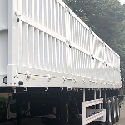 Trasporto di carichi di carbone con parete laterale alta CIMC HUAJUN Cargo trailer per il trasporto di bestiame