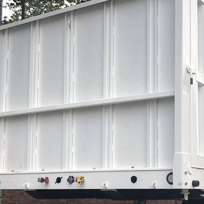 Trasporto di carichi di carbone con parete laterale alta CIMC HUAJUN Cargo trailer per il trasporto di bestiame