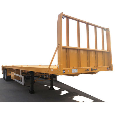 JOST Traino a due velocità 2 3 4 assi Semi camion a letto piatto Container trailer 20-53 Ft