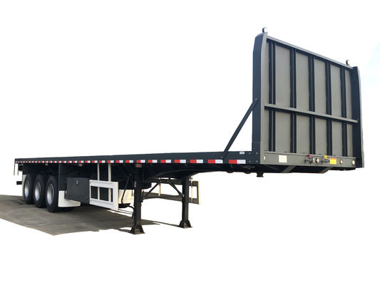 JOST Traino a due velocità 2 3 4 assi Semi camion a letto piatto Container trailer 20-53 Ft