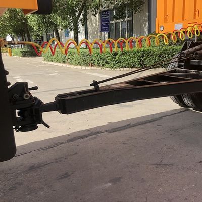 Top Design CIMC HUAJUN Stack Cargo Trailer con Semi Trailer a doppia casella