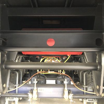 Top Design CIMC HUAJUN Stack Cargo Trailer con Semi Trailer a doppia casella