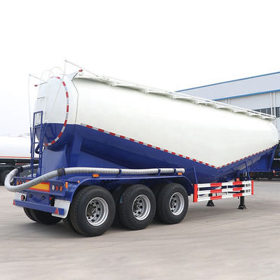 Trasporto di polvere minerale 3 assi 45cbm Cimento semirimorchio Cisterna con asse Fuwa