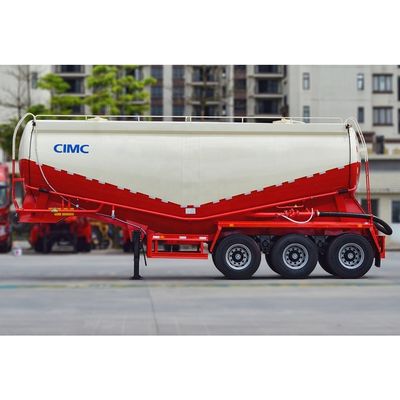 Durabile CIMC HUAJUN 40CBM Serbatoio di cemento in polvere secca a sfuso Portatore 3 assi Cisterna semirimorchio