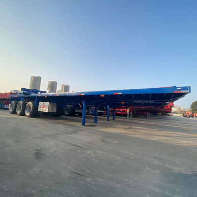 JOST 2 velocità tre assi 40ft container semi-camion a pianta piatta in Africa