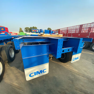 JOST 2 velocità tre assi 40ft container semi-camion a pianta piatta in Africa